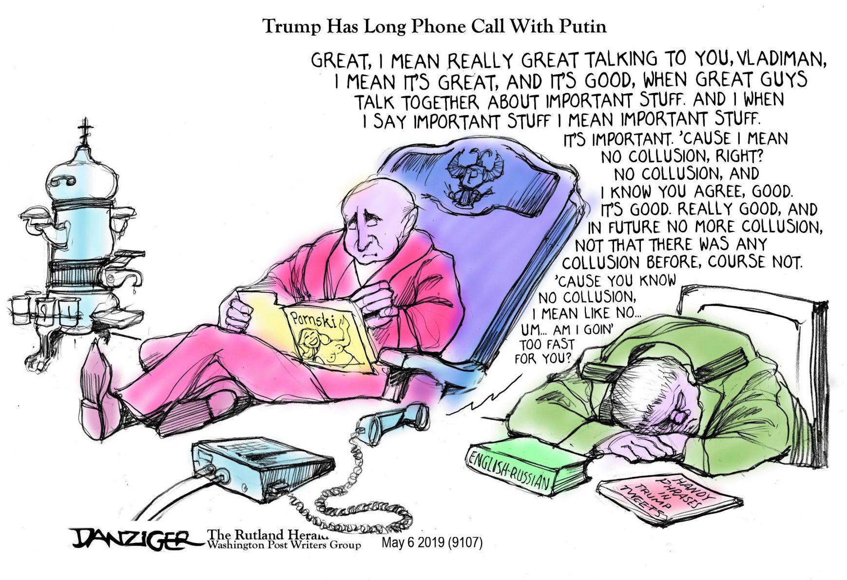 Jeff Danziger cartoon